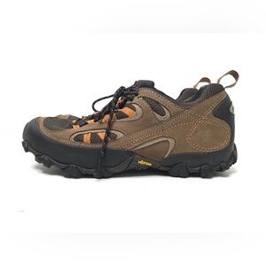 Patagonia Coriander Cork Vibram A-Terrain Brown Hiking Mens Shoes T80393 Sz 10
